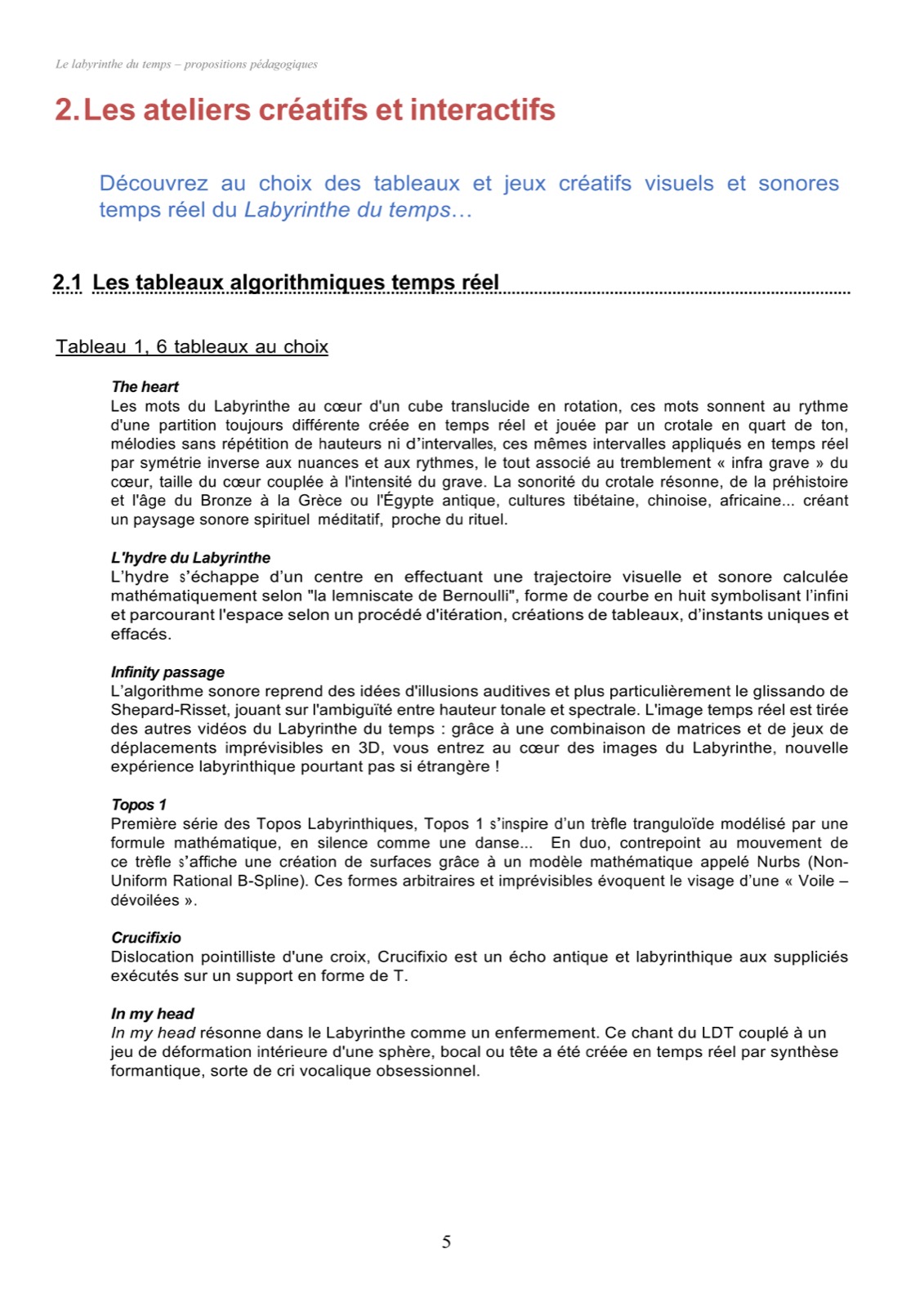 Atelier pédagogique — image 3