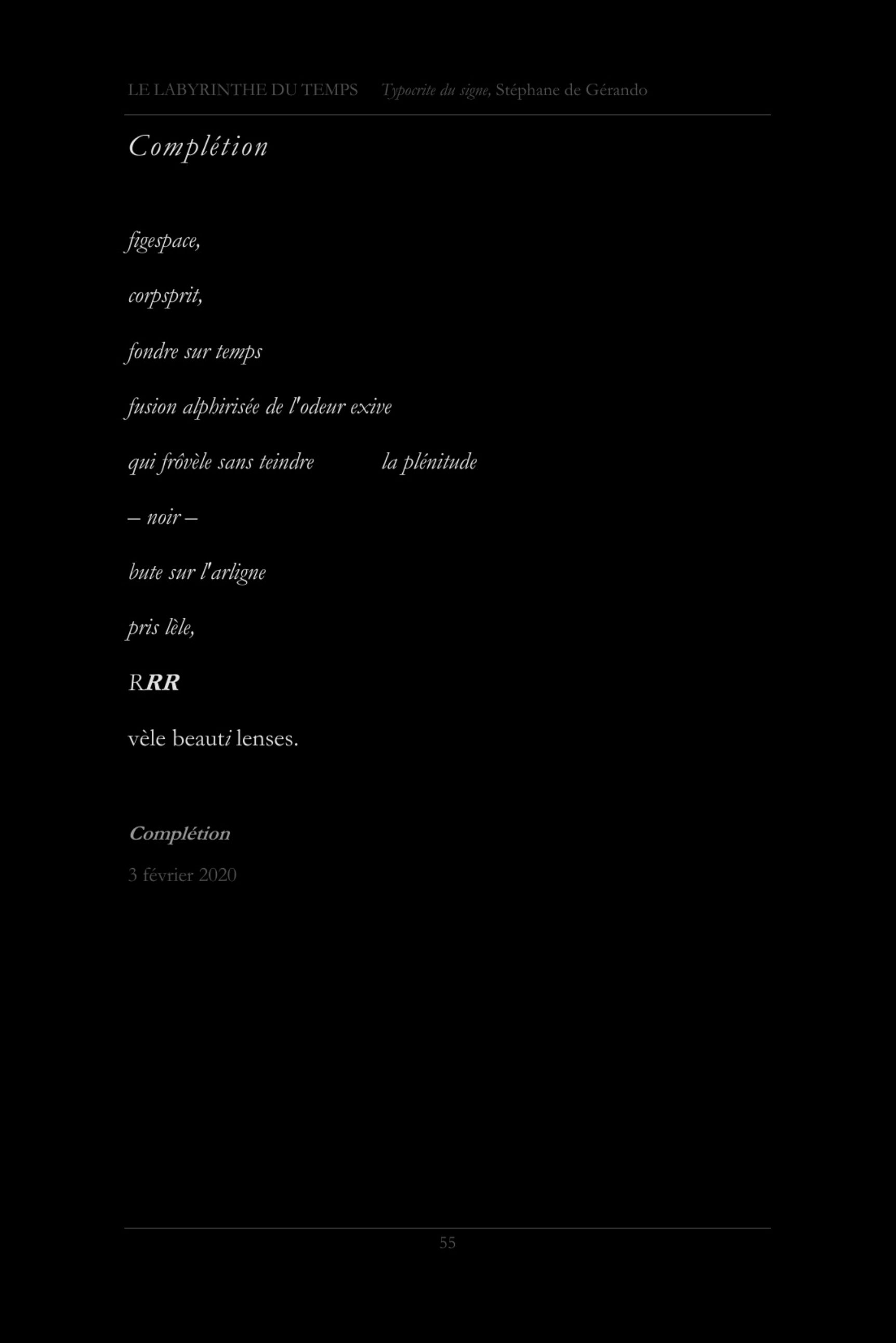 Typocrite du signe — page 55