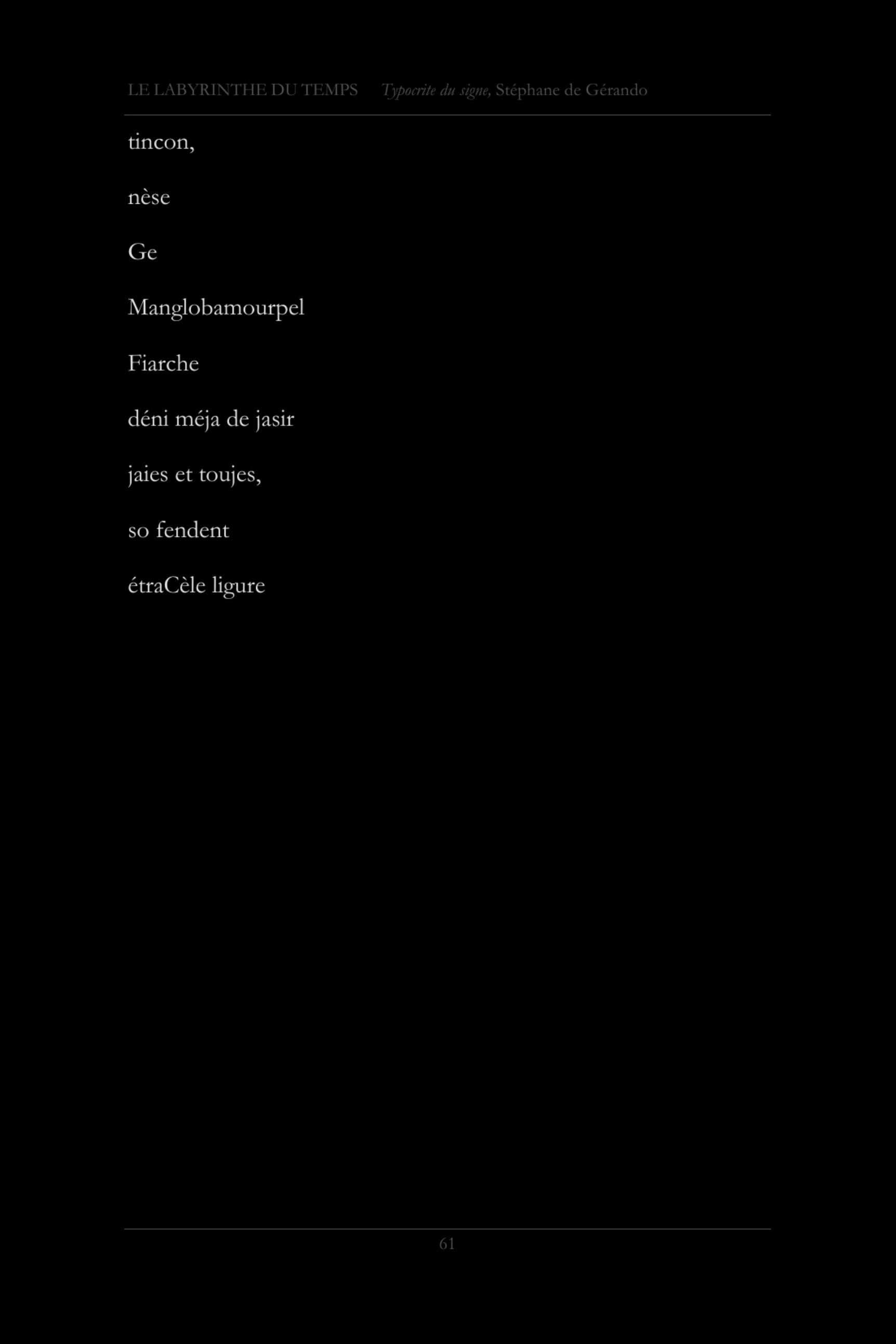 Typocrite du signe — page 61