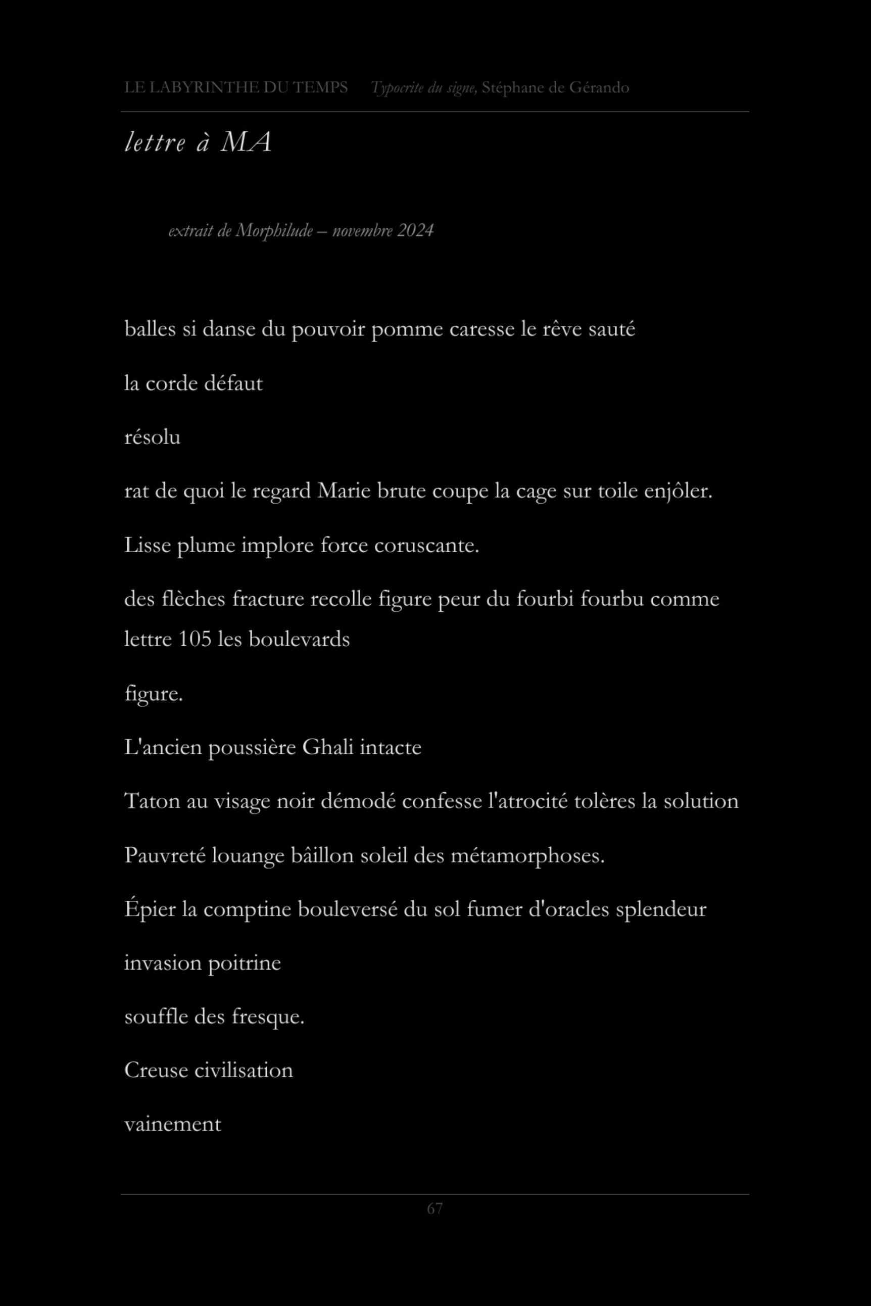 Typocrite du signe — page 67